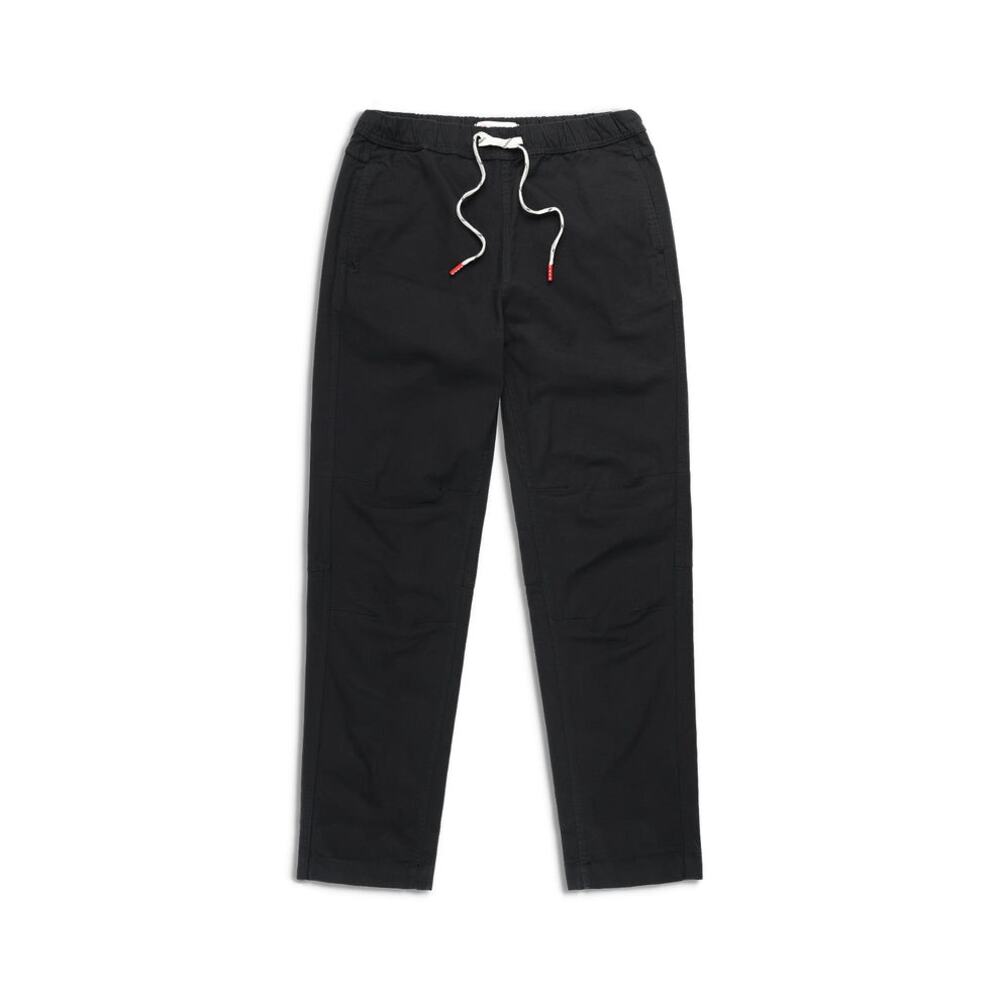Topo Designs Women’s Dirt Pants Black Straight Fit Organic Cotton Hiking XS